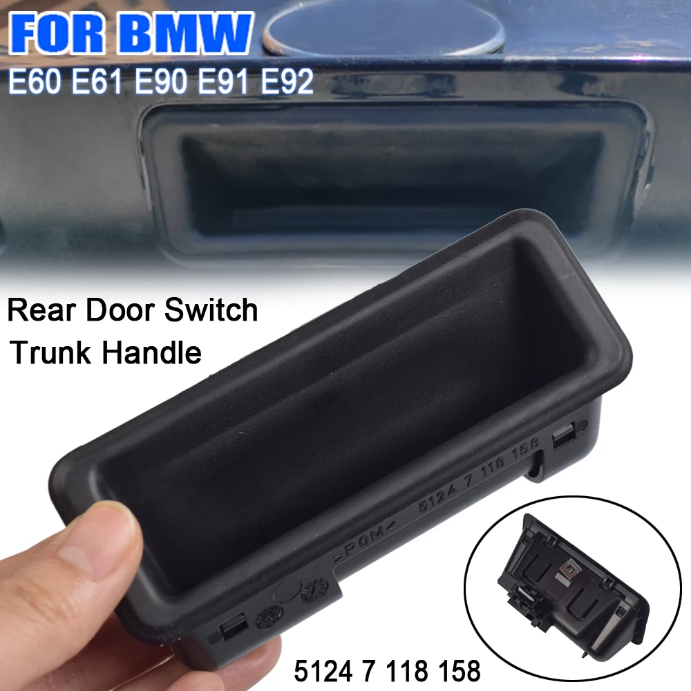 Auto Heckklappe Kofferraum Kofferraum Heckklappe Entriegelung knopf für BMW  1 3 5er Serie x1 x3 x5 x6 e60 e61 e90 e91 e92 e93 e70 e88 e71 e84 -  AliExpress