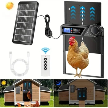 Solar Automatic Chicken Coop Door 1