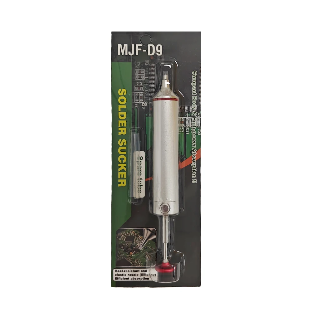 MJF-D9 Solder sucker Aluminum alloy Desoldering Pump Suction Tin Gun for Electro