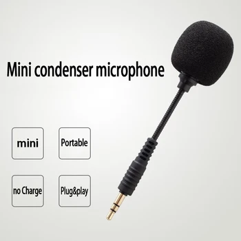 Mini microfono cellulare Mini microfono Audio microfono omnidirezionale Jack da 3.5mm per Computer registratore di schede Audio cellulare