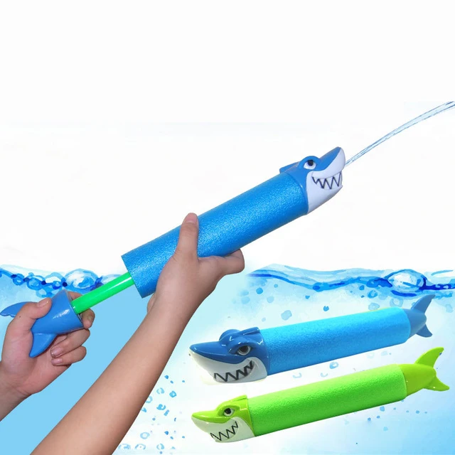 Water Gun Kids Summer EVA Foam Squirt Beach Toys Spray Pistol Waterpistool Children Outdoor Games Watergun Cannon Shoot Toy Gift 5