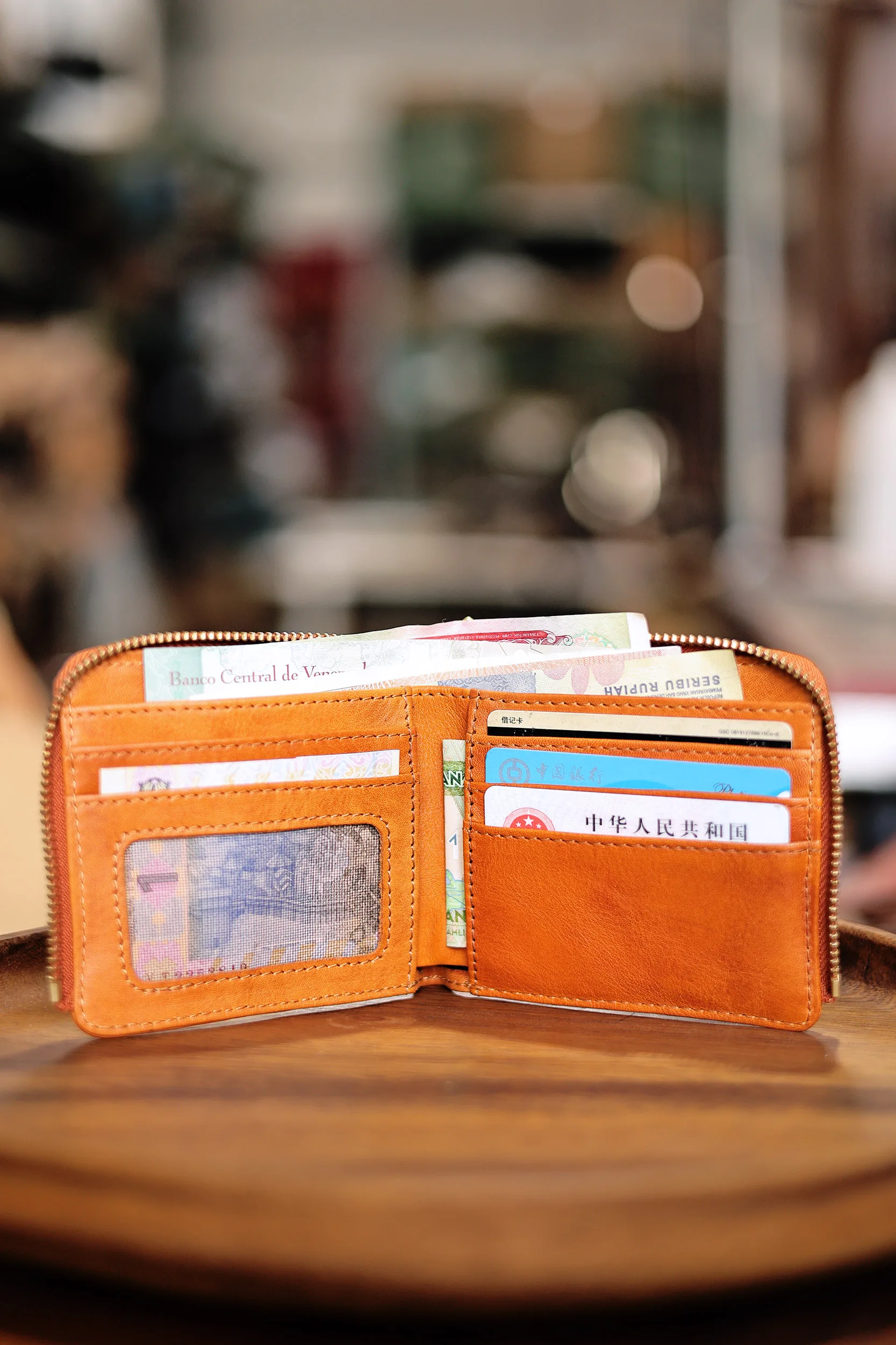 PNDME mode hochwertige pflanzlich gegerbte rindsleder männer kurze brieftasche vintage echtes leder ID kreditkarte halter geldbörse – Detail 17