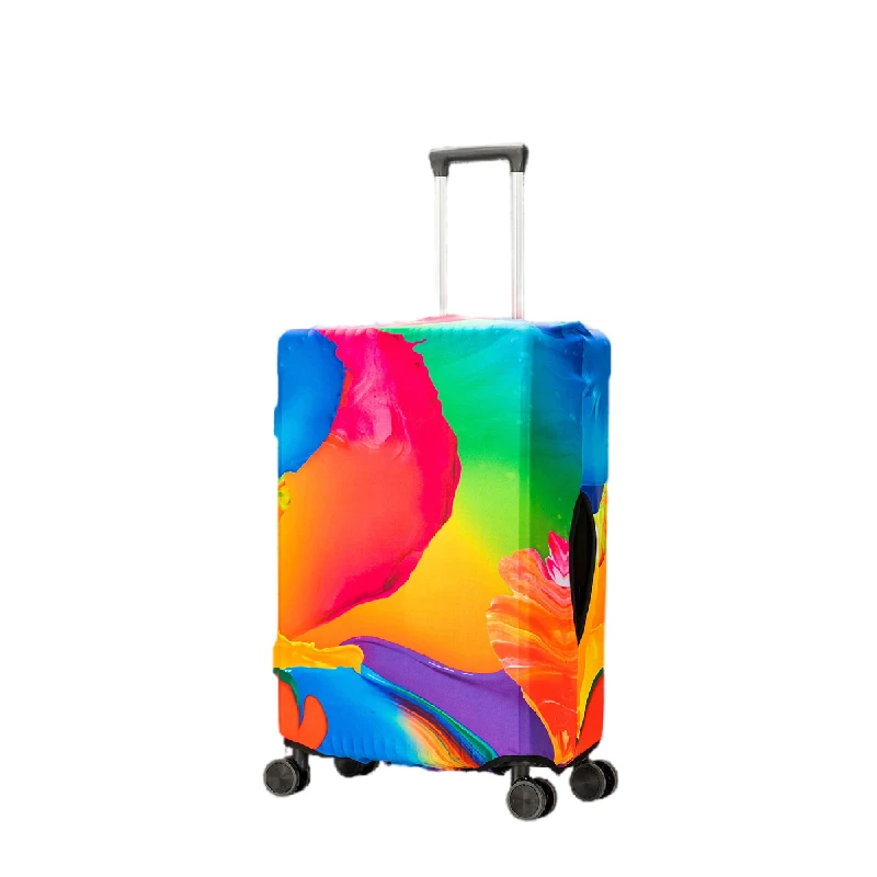 Luggage Cover Stretch Fabric Suitcase Protector Baggage Dust Case Cover 18-32 Inch Suitcase Case Travel Organizer