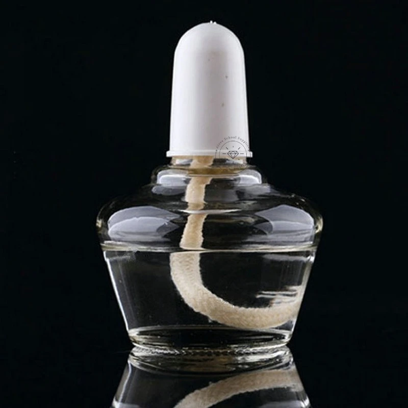 60/150/250ml Glass Alcohol Burner Lamp Burning Lamp and 15cm wicks for Laboratory heating lab glass supplies