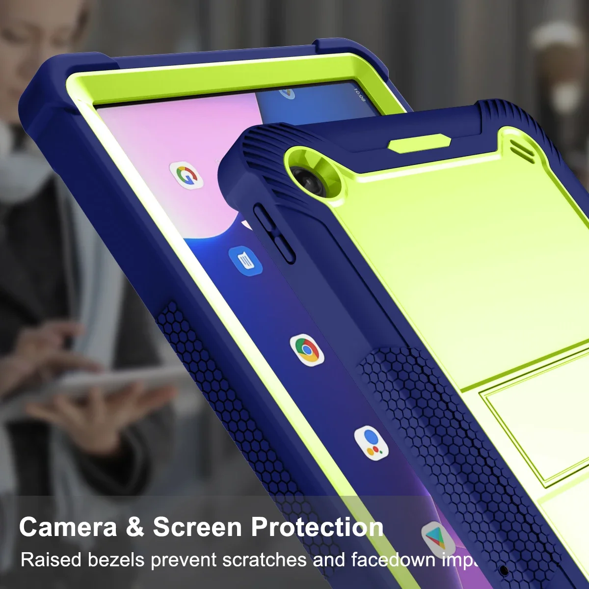 Heavy Duty Armor Stand Tablet Case Cover