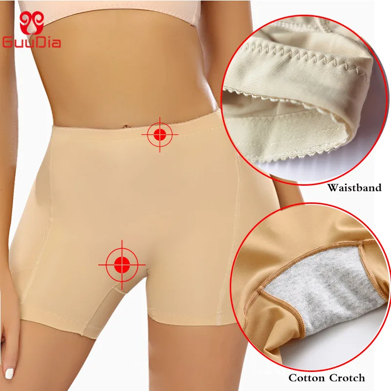 Culotte Push-Up GoPaw - Rembourrée, Gainante, Taille Haute - Pour Effet Fessier Naturel - Taille S-XXL