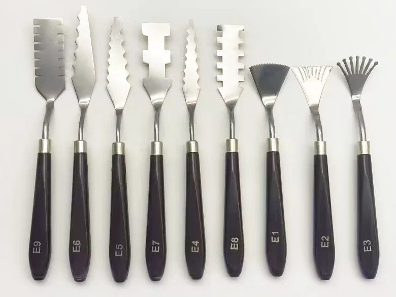 Stainless Steel Palette Knife with Wood Handle