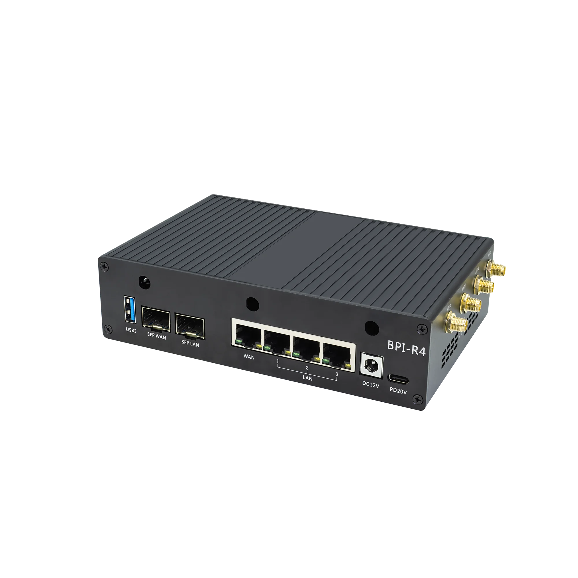 ٳ  BPI-R4 Ʈ(̽ ) MediaTek MT7988A(Filogic 880)  ھ Arm Corex-A73 4GB DDR4 8GB eMMC Openwrt  
