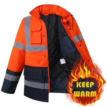 Men's Hi Vis Winter Safety