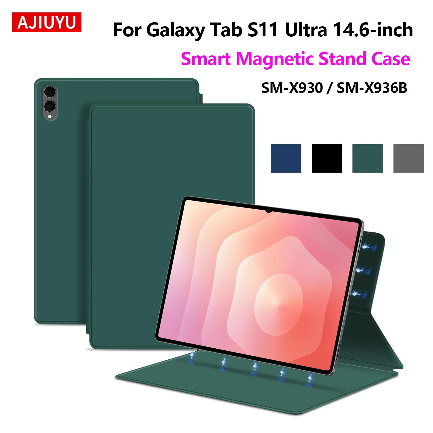 Magnetic Protective Smart Stand Case