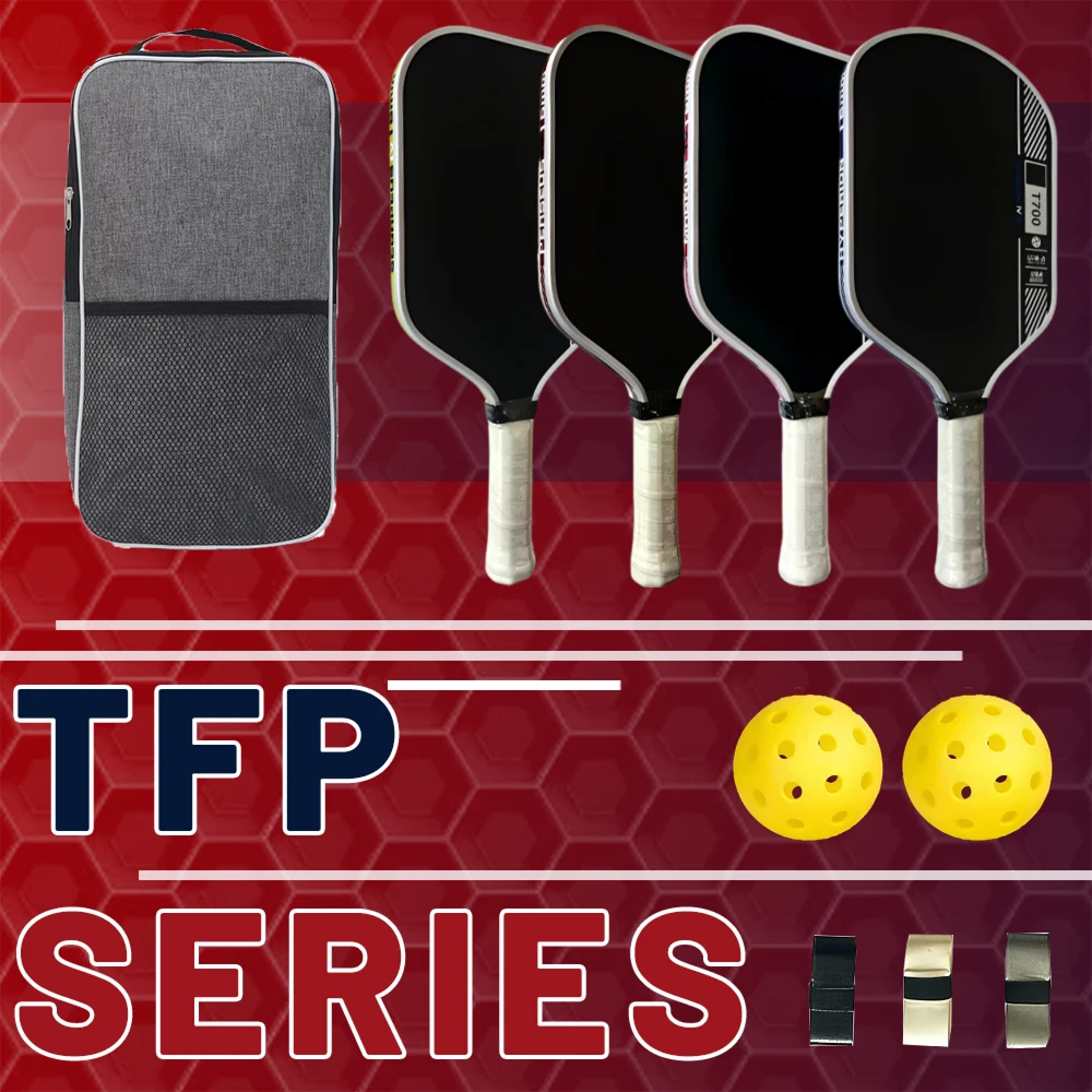 Raquette pickleball carbone T700 16mm approuvée USAPA - Matériel pro pour pêcheurs sportifs