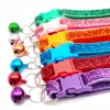 1pc Cute and Shiny Pet Collar Adjustable Neckace with Bell Atmosphere Decoration Outdoor Strolling Products for Dog Cat Suppleis 3