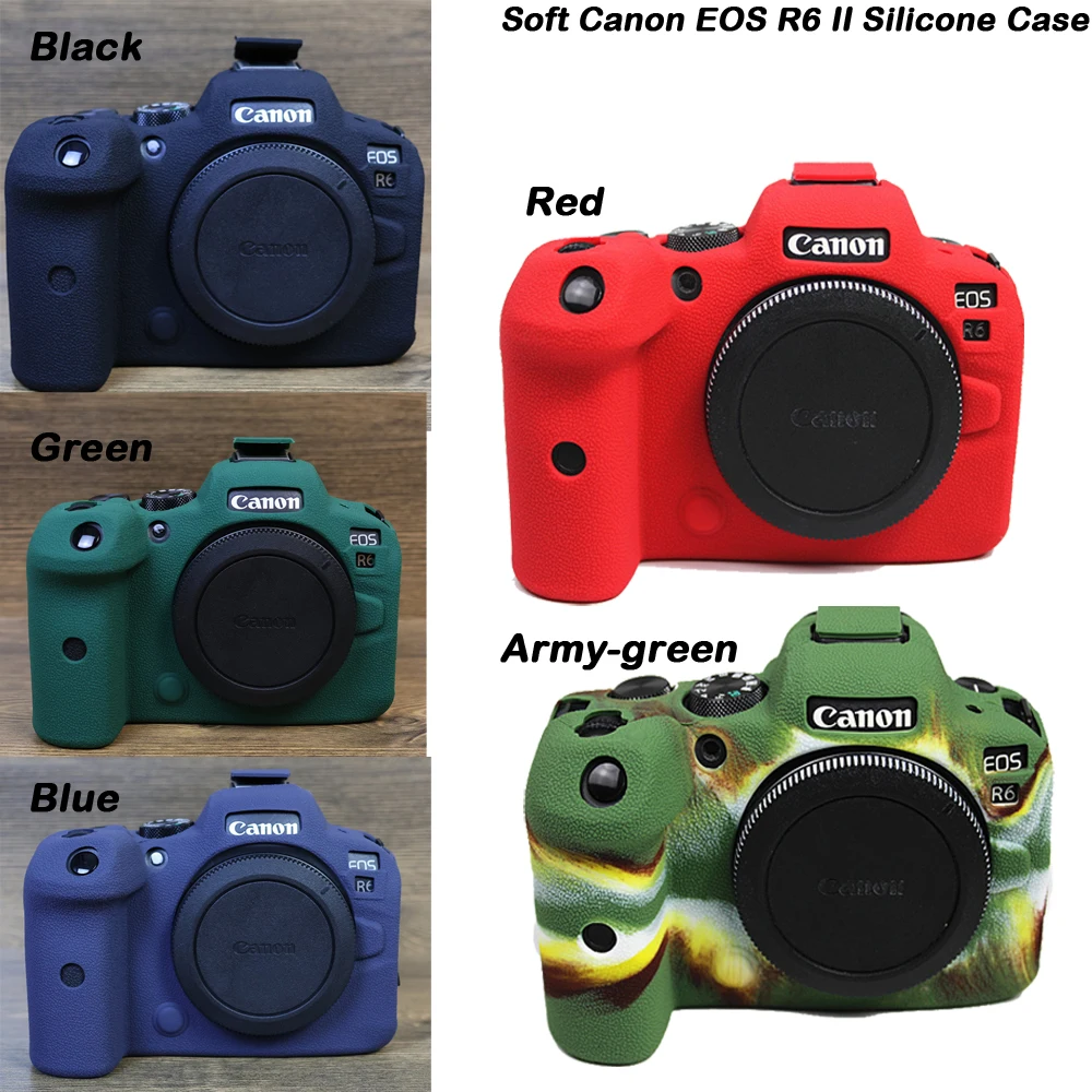 Câmera Eos r6 ii Silicone Case para Canon Eos r6 Mark ii Eos r6 ii Case da