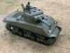 Remote Control Tank M4A3 Sherman RC Battle War Military Vehicle Metal Steel Gear Box Smoke Shooting Sound Effect Collection 5