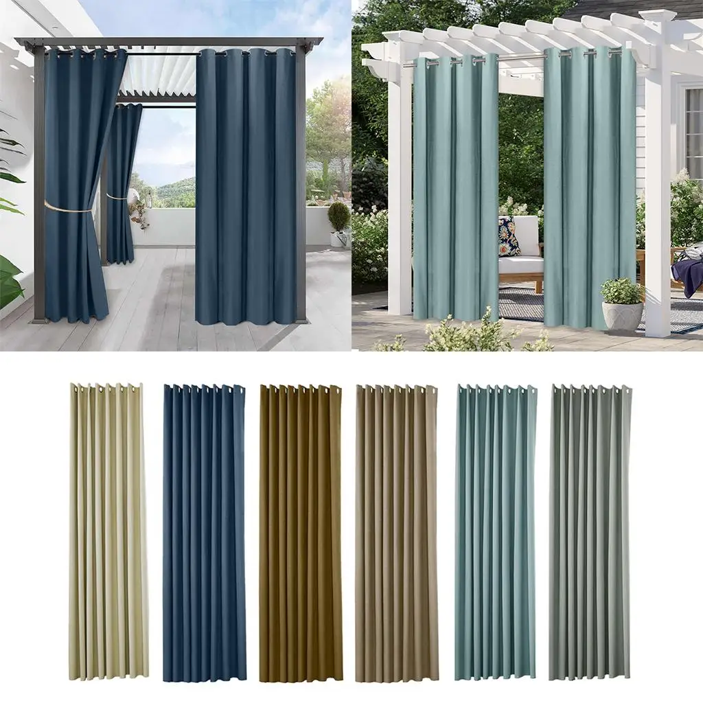 

Grommet Curtains for Bedroom - Thermal Insulated, Noise Reducing Blocking, Room Darkening Curtains for Living Room