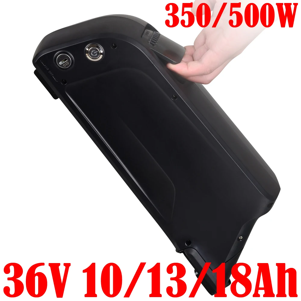 

ebike battery 18650 cell 36V 10ah 12ah 13ah 15ah 18ah electric bike Lithium battery For 250W 350W 500W electric bicycle scooter