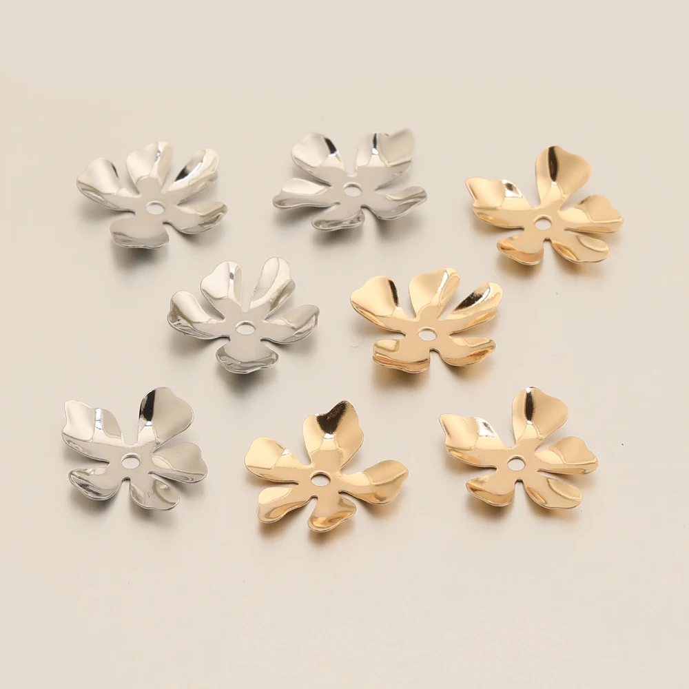 Cordial Design 200Pcs 19*22MM Jewelry Findings & Components/Flower Shape/Copper Metal/Hand Made/DIY Brass Jewelry Accessories - cordial