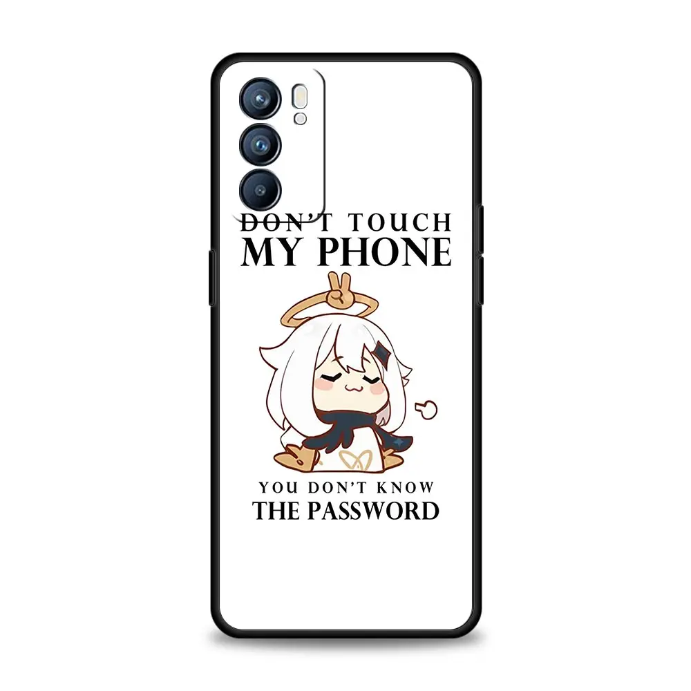 Kawaii Cartoon Genshin Impact Phone Case Cover