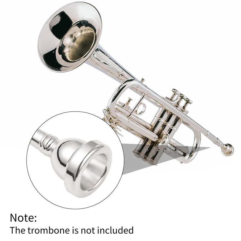 Alto Trombone Mouthpiece Copper Mouthpiece (61/2AL) Trombone Brass Instrument Replacement Parts Accessories