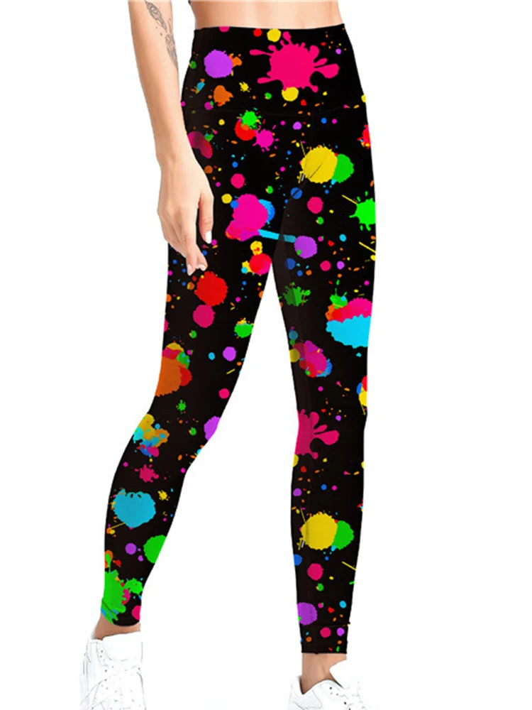 Рисунок 2 - Женские штаны для йоги с принтом