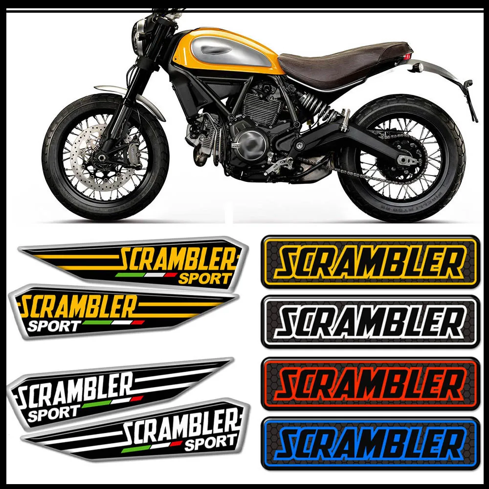 Motorcycle For DUCATI Scrambler 800 1100 Accessories Tank Pad Stickers Decal Emblem Badge Logo Protector Fairing 2015-2020