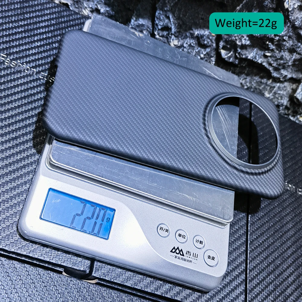 Magsafe Magnetic Carbon Fiber Aramid Case - Premium Fabric Design