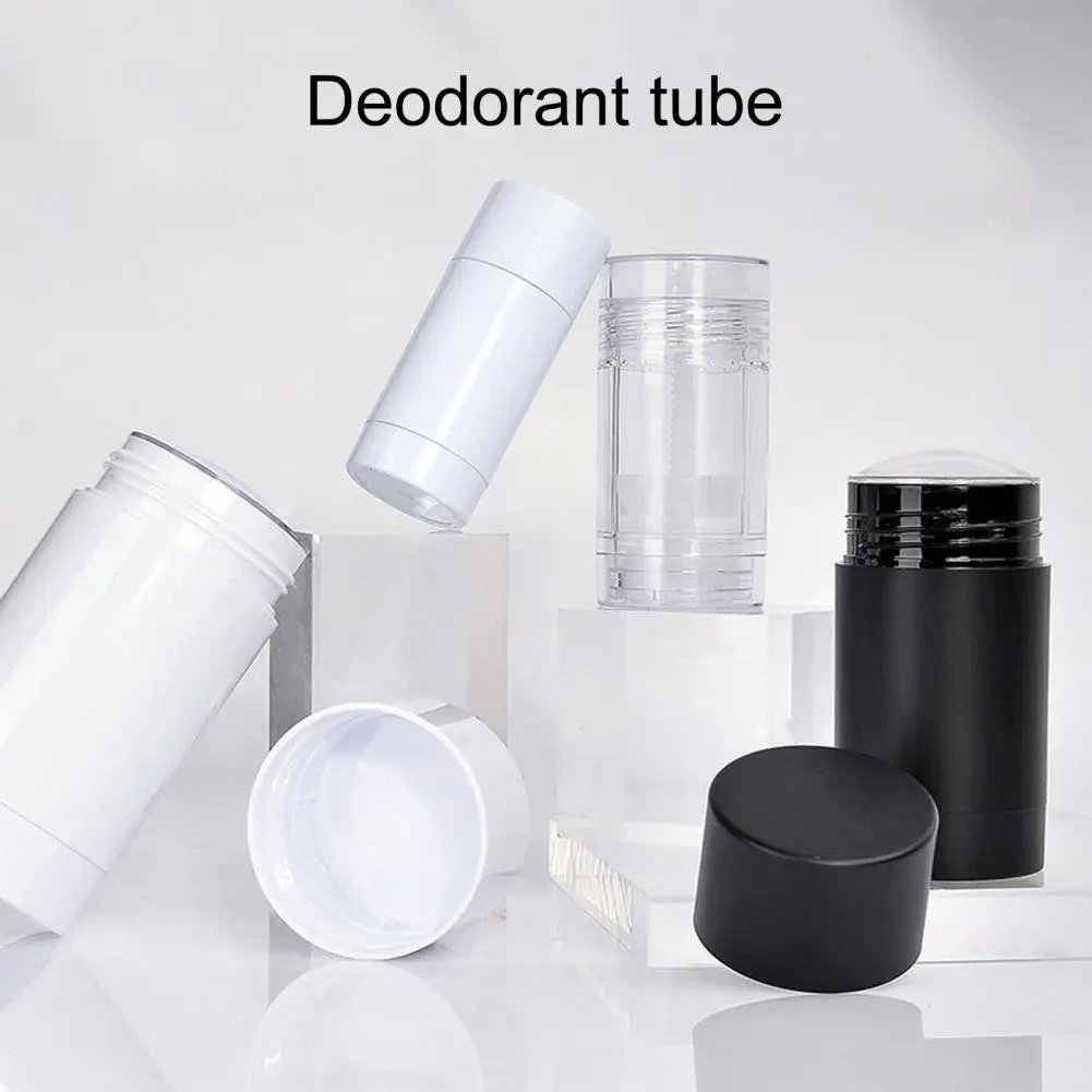 Refillable bottle 15/30/50/75g empty stick tube practical non-breakable deodorant tube deodorant container empty stick travel supply