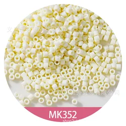 Handmade Matte Antique Macaron Glass Beads for DIY French Embroidery (KB352)