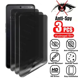 3 - Pack Privacy Hydrogel Screen Protector Films - Privacy Hydrogel (Galaxy A50)