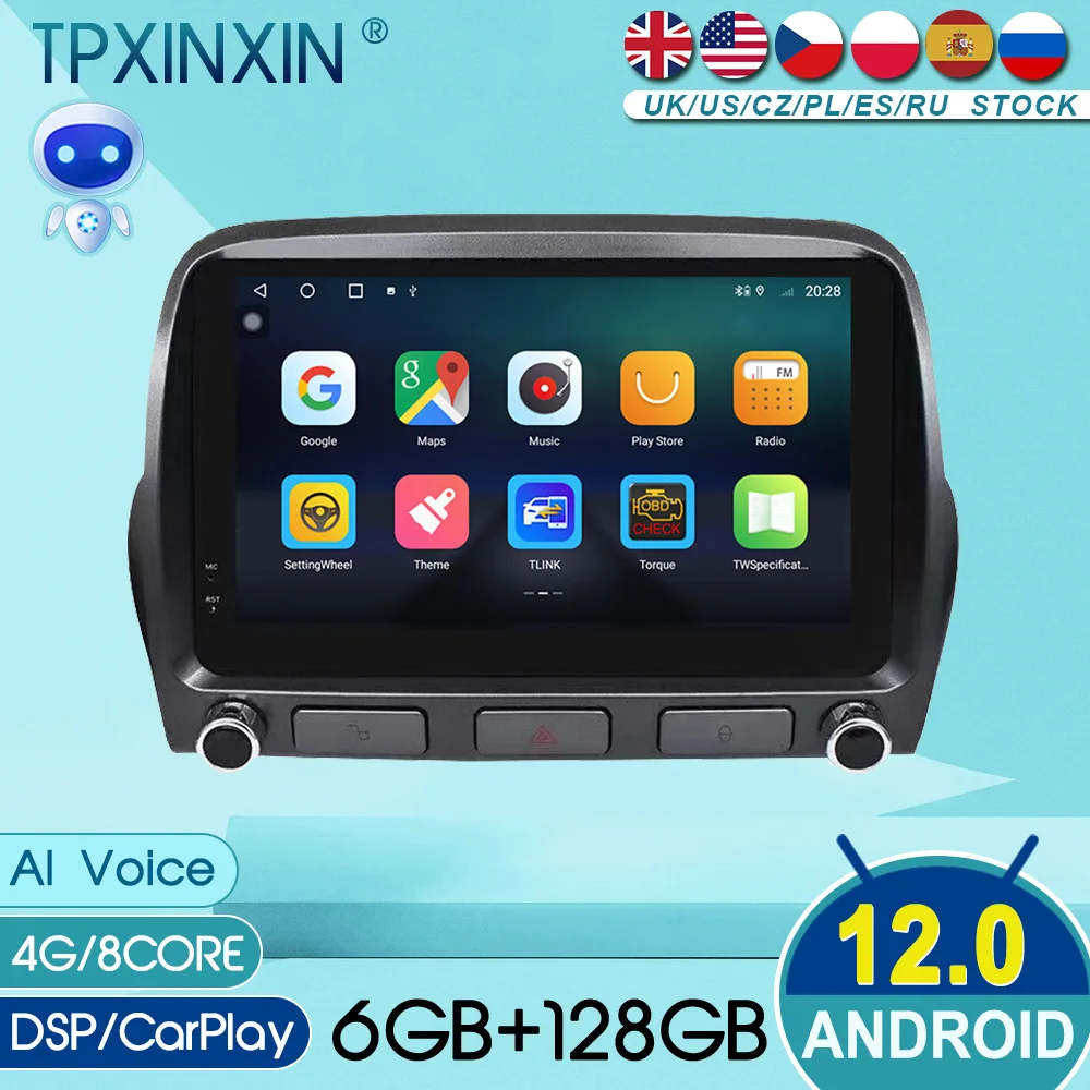 

For Chevrolet Camaro 2008-2015 LCD display screen, modified and upgraded, retaining the original car system