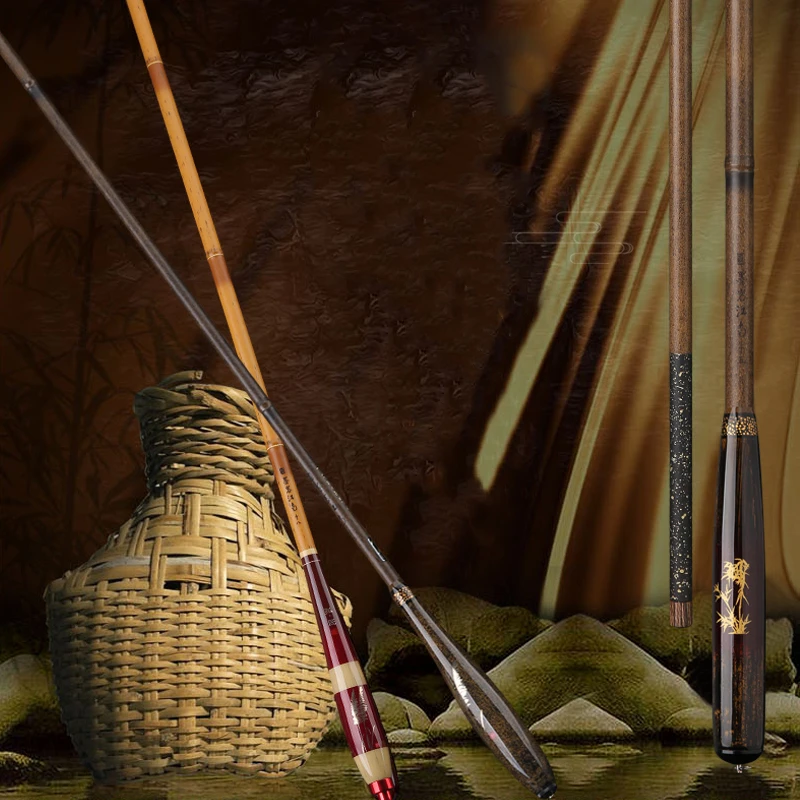 超軽量で光沢のある竹の模造品を備えた超軽量スピニングフィッシング