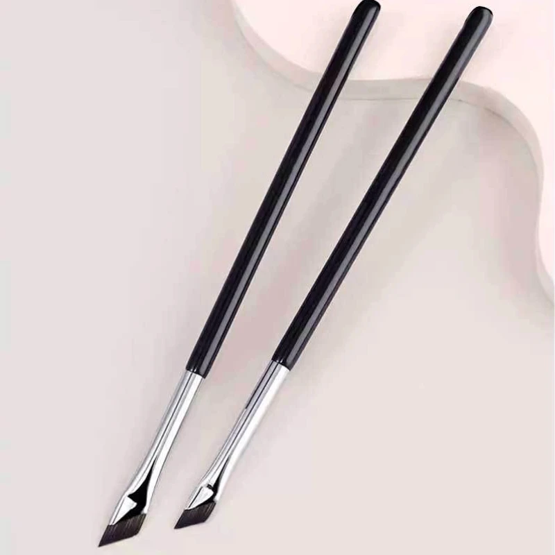 Upgrade Blade Eyeliner Brush Ultra Thin Fine Angle Flat Eyebrow Brush Under The Eyes Place Makeup Brush Precise Detail Brush 5