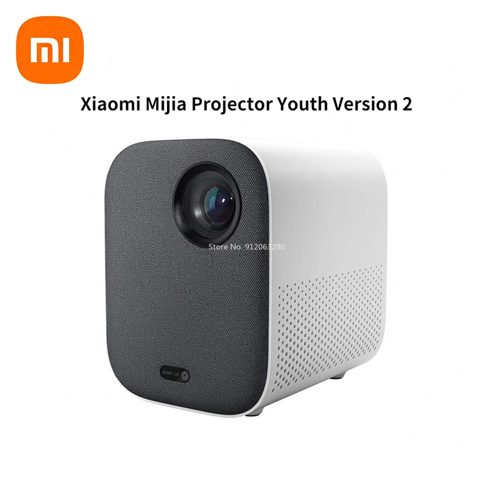 Проектор Xiaomi Mijia Youth Version 2 Full HD 1080P портативный мини-проектор с автофокусом 4K видео