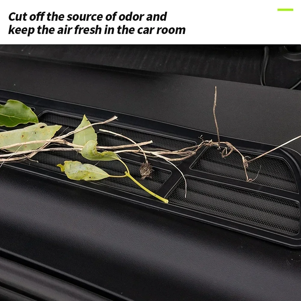 Siatka odporna na owady dla Tesla Model Y przednia osłona bagażnika osłona wlotu powietrza czysta wlot powietrza akcesoria ochronne 2023