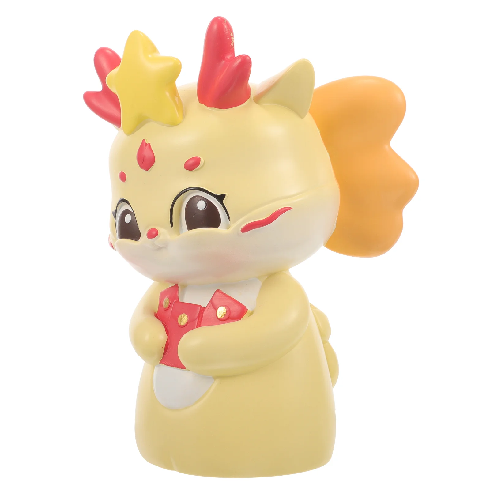 

Piggy Bank Child Statues Dragon Chinese Zodiac Figurines Plastic Cartoon Money Jar