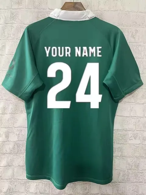 thumbnail image 1 of Camiseta de rugby local de Irlanda 2025 Camiseta de entrenamiento de rugby visitante de Irlanda 2024/25 Talla: S-5XL (imprimir nombre y número), 1 of 5