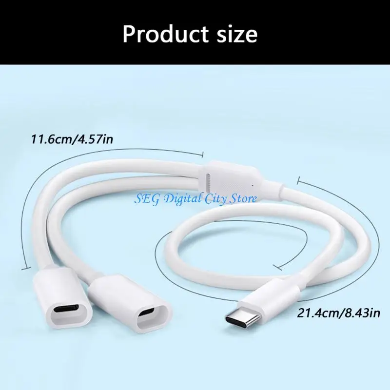 U75B 야외 태양 전지 패널 카메라 USB C 분배기 보안 시스템 용 충전 케이블 비바람에 견디는 PVC 건설 480Mbps 데이터