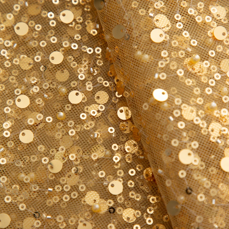 High Quality African French Mesh Lace Fabrics