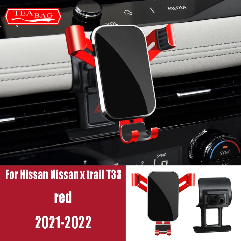 차량용 휴대폰 거치대, 닛산 x-trail T32 T33 Qashqai J11 Tiida C13 2014-2021 GPS 스탠드, 자동 내비게이션 브래킷 액세서리