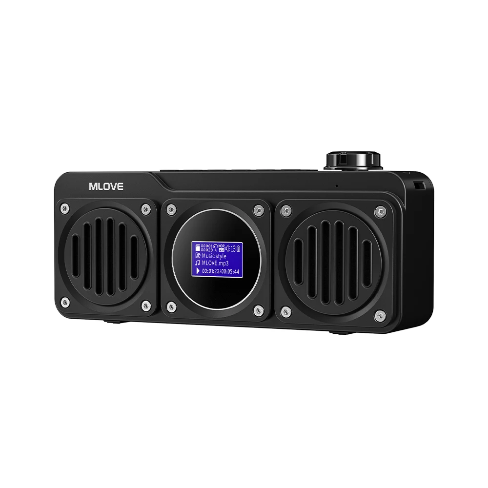 Mlove Portable Speaker With Fm Fm Radiomultifunctional Bluetooth