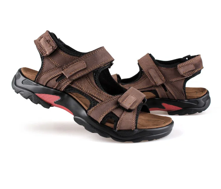 New Gladiator sandals open-toe platform outdoor beach sandals Roman shoes anti-skid summer casual shoes New men's sandals
