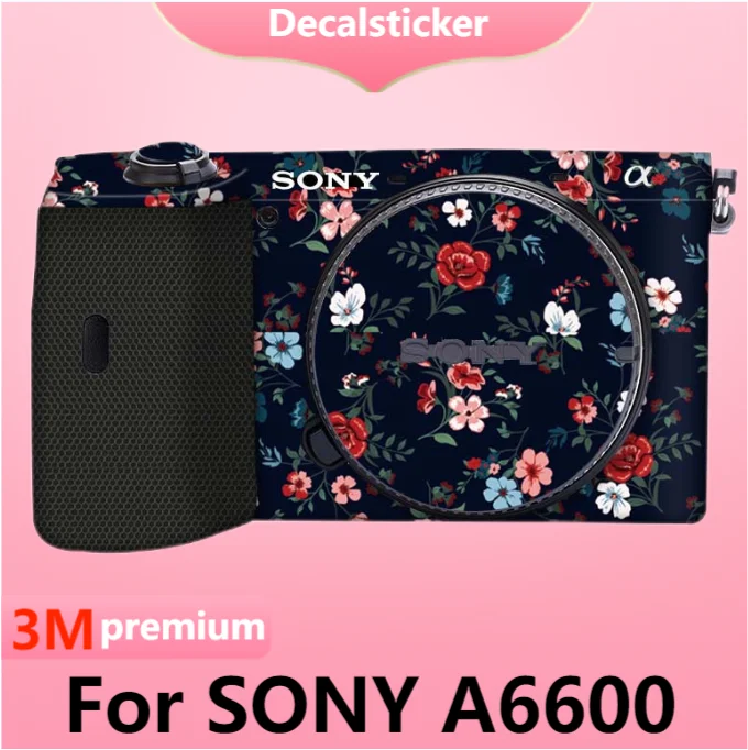 Per Sony A6600 Adesivo Per Fotocamera Decalcomania Protettiva Per La Pelle Pellicola Avvolgente In Vinile Cappotto Protettivo Antigraffio Alpha 6600 I