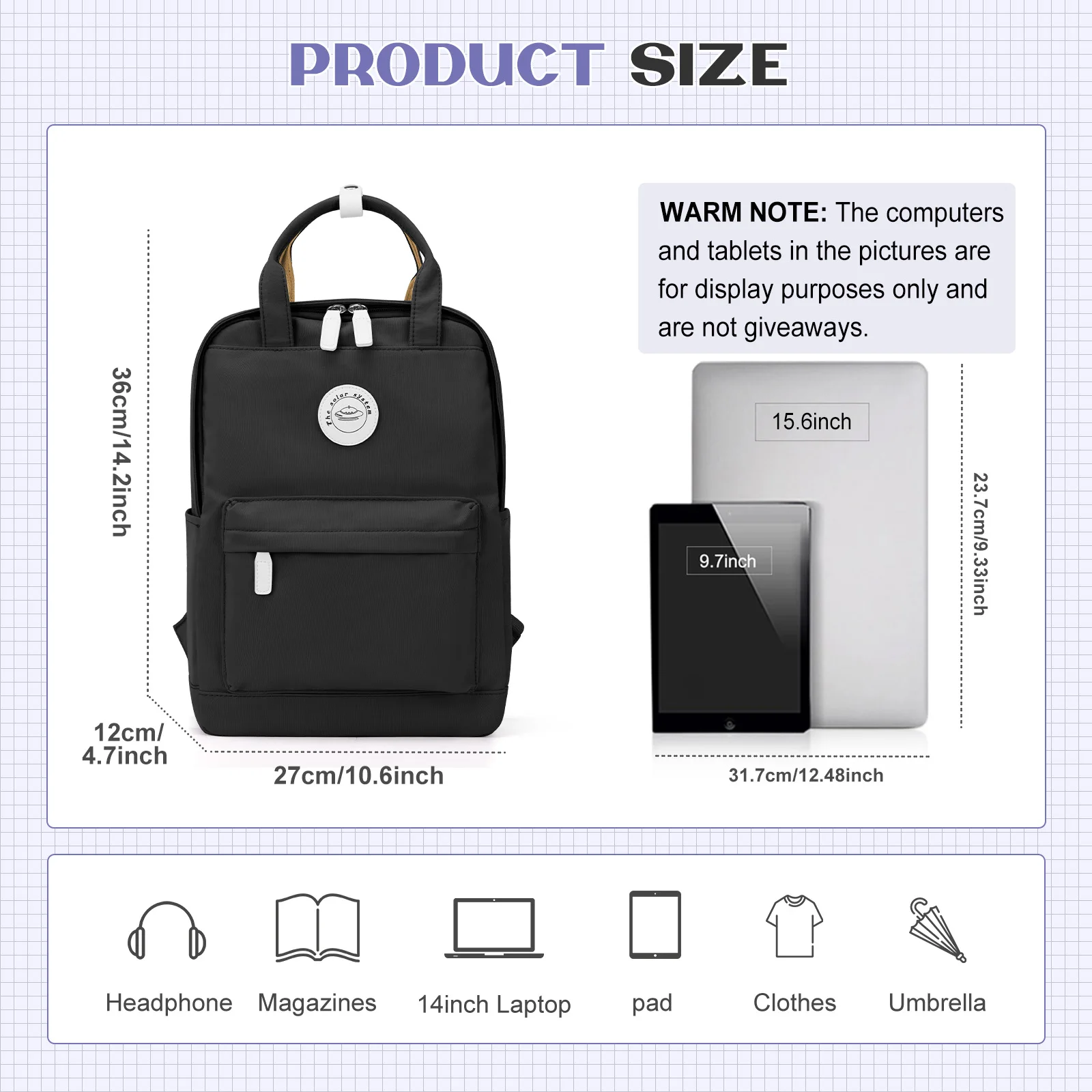 Women's Backpack Boys Girls Bookbag Bag Student Teenager Children Knapsack Schoolbag Rucksack Mochila,College School Backpack