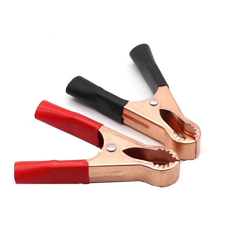 50A Alligator clip Car Lead Clips Alligator Clips Connector Plug Power 2PCS alligator clips