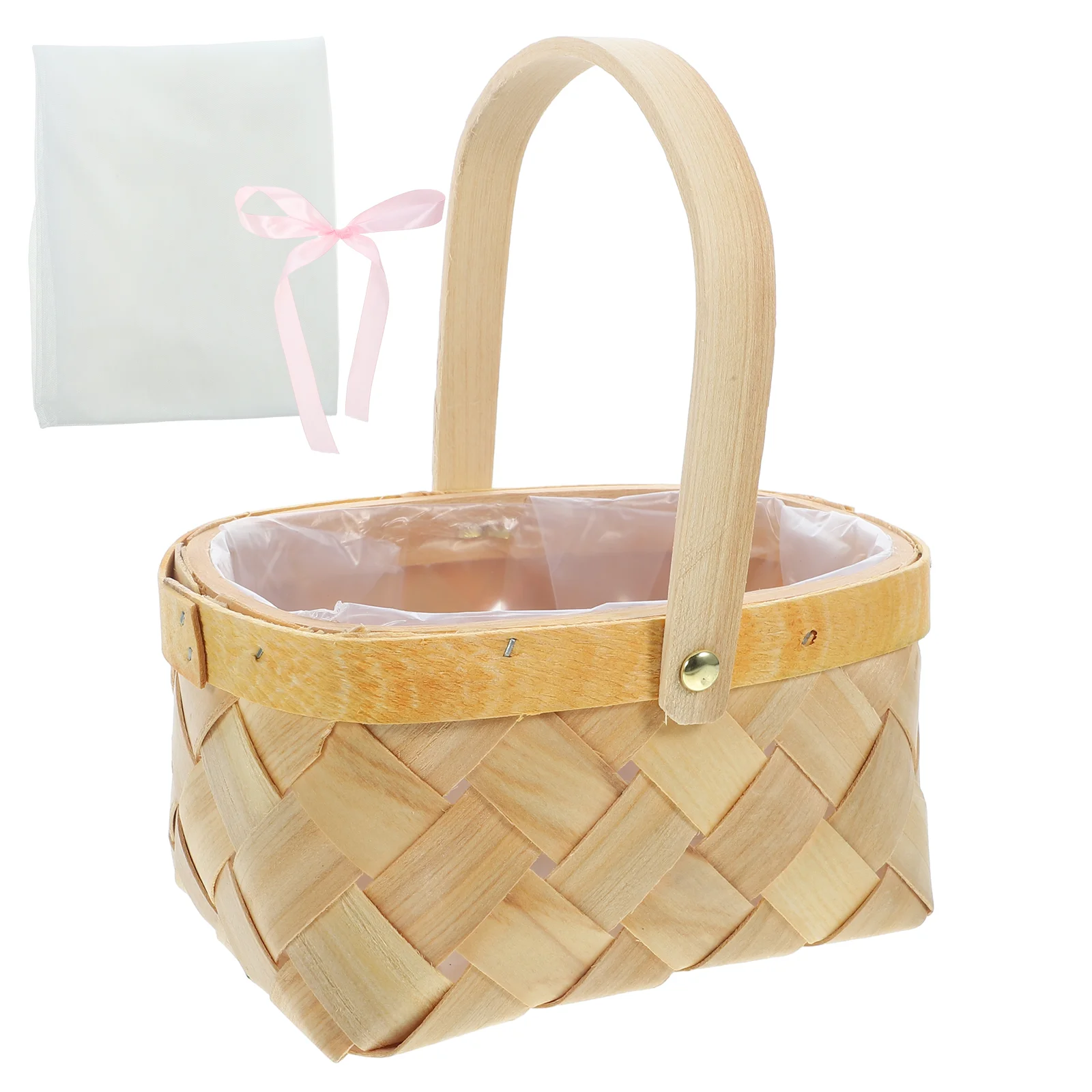 

Fruit Packing Basket Rattan Woven Present Packing Basket Basket Sundries Basket