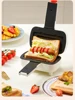 Hot Sandwich Maker Toaster Bread Breakfast Machine Hot pressing Non Stick Coating Double side heating 220V 500w 1