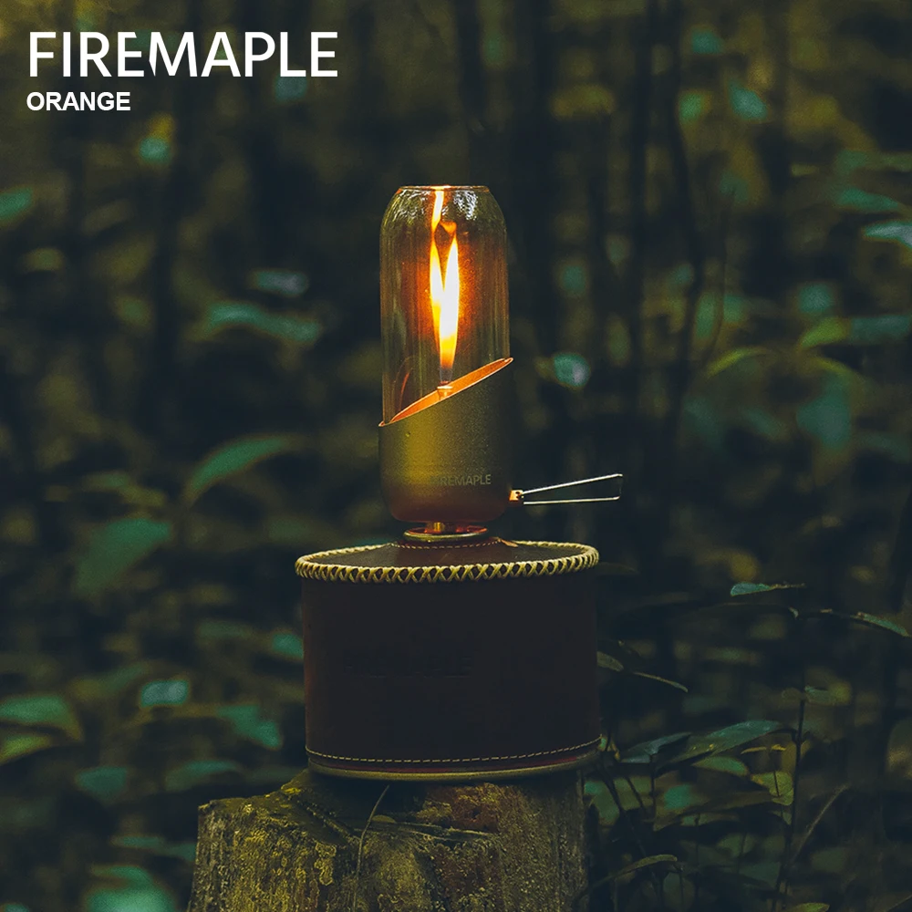 Fire Maple Orange Gas Lantern Outdoor Propane Isobutane Fuel Lights For  Camping Hiking Backpacking Romantic Ambiance Gas Lamp