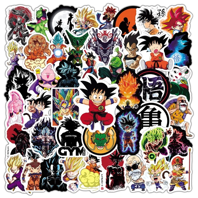 Anime NARUTO Dragon Ball Tattoo Stickers Cartoon Uzumaki Kakashi Uchiha  Sasuke Son Goku Action Figure Kids Birthday Gift Toys - AliExpress