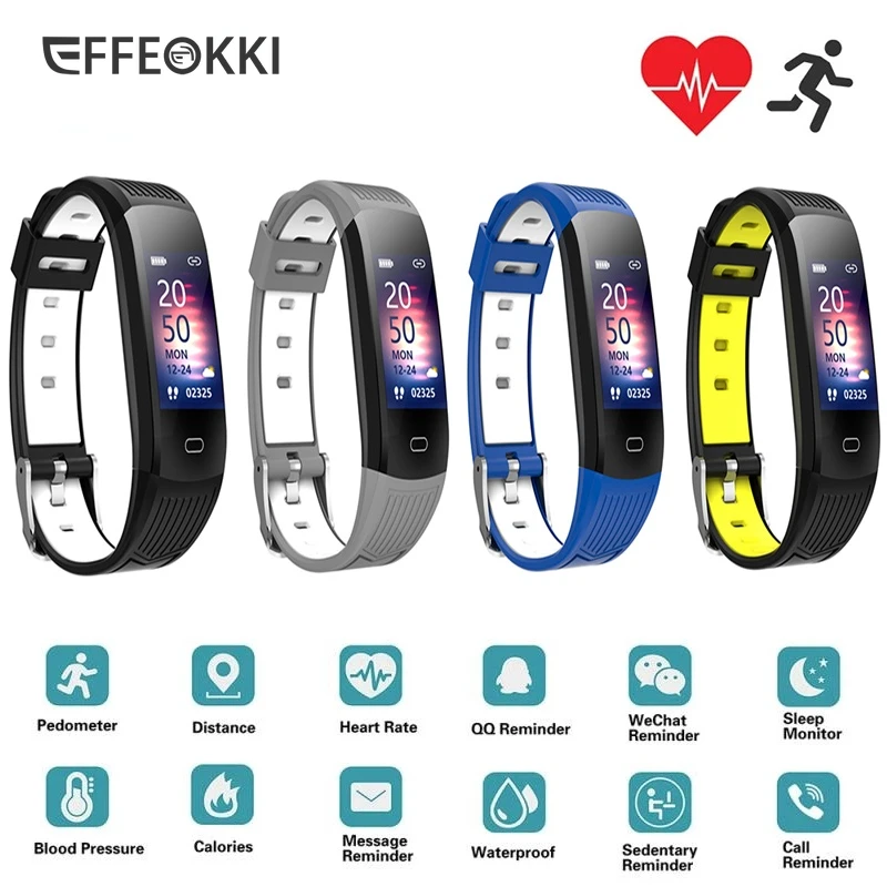 2022 Smart Watch Sport Band Fitness Bracelet Original Dutch Language Japanese Support Korean Hebrew Alarm Clock for Man Woman