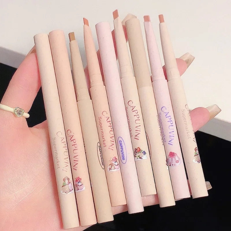 Matte Contour Lip Liner 5 colors Waterproof Lasting Plump Velvet Lipstick Natural Outline Pen